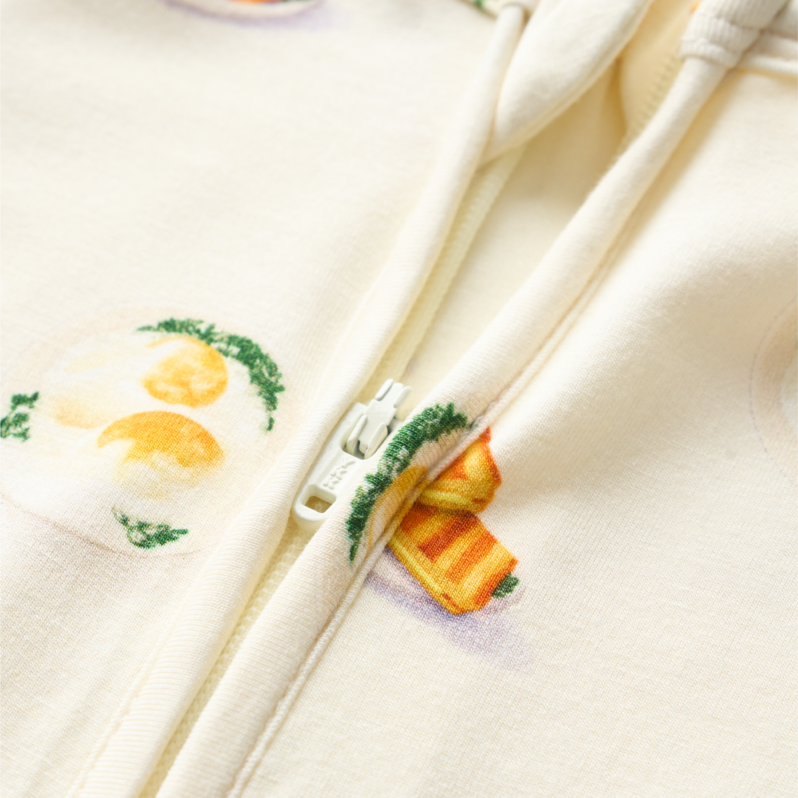 Organic Bamboo Bodysuit - Breakfast