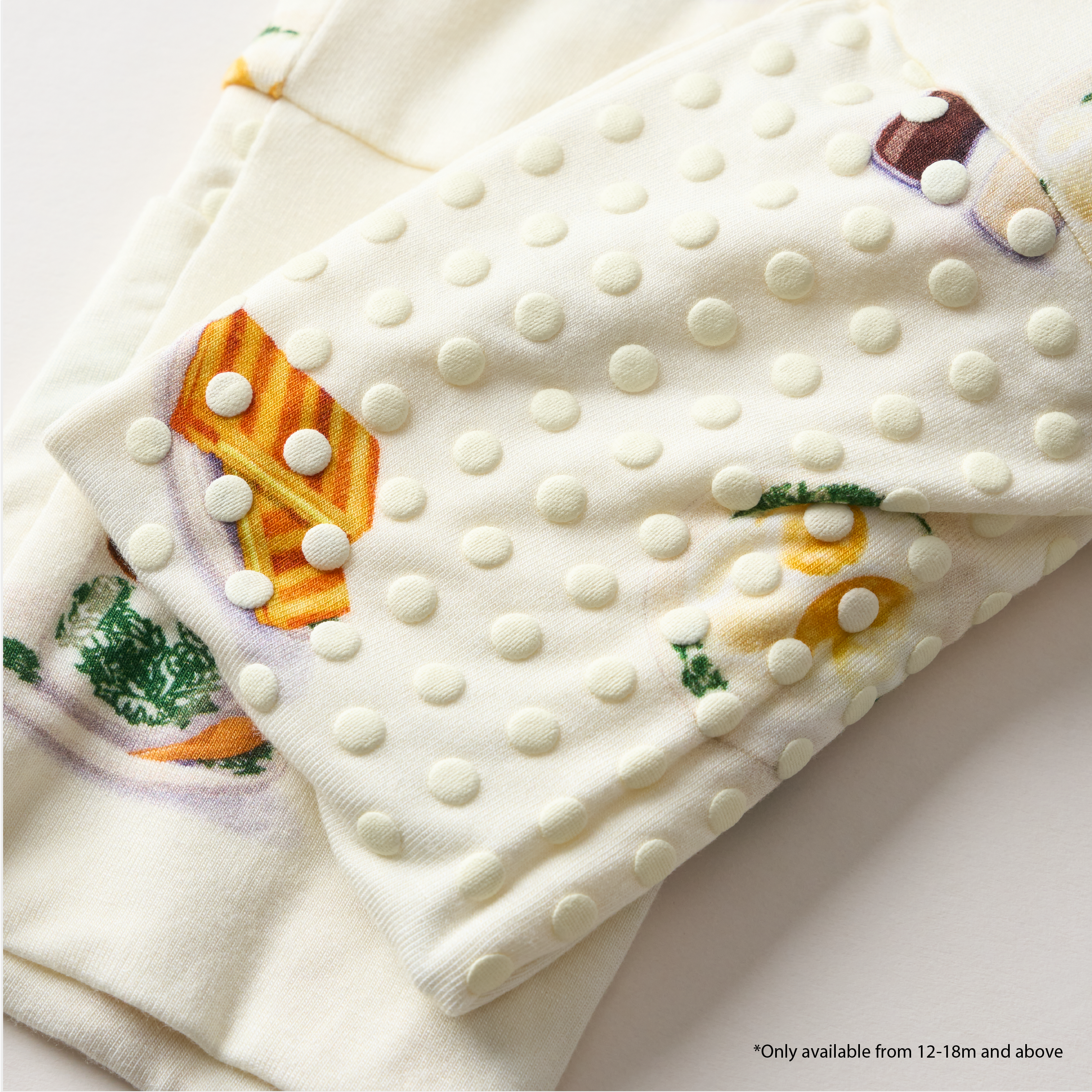 Organic Bamboo Sleepsuit -  Breakfast