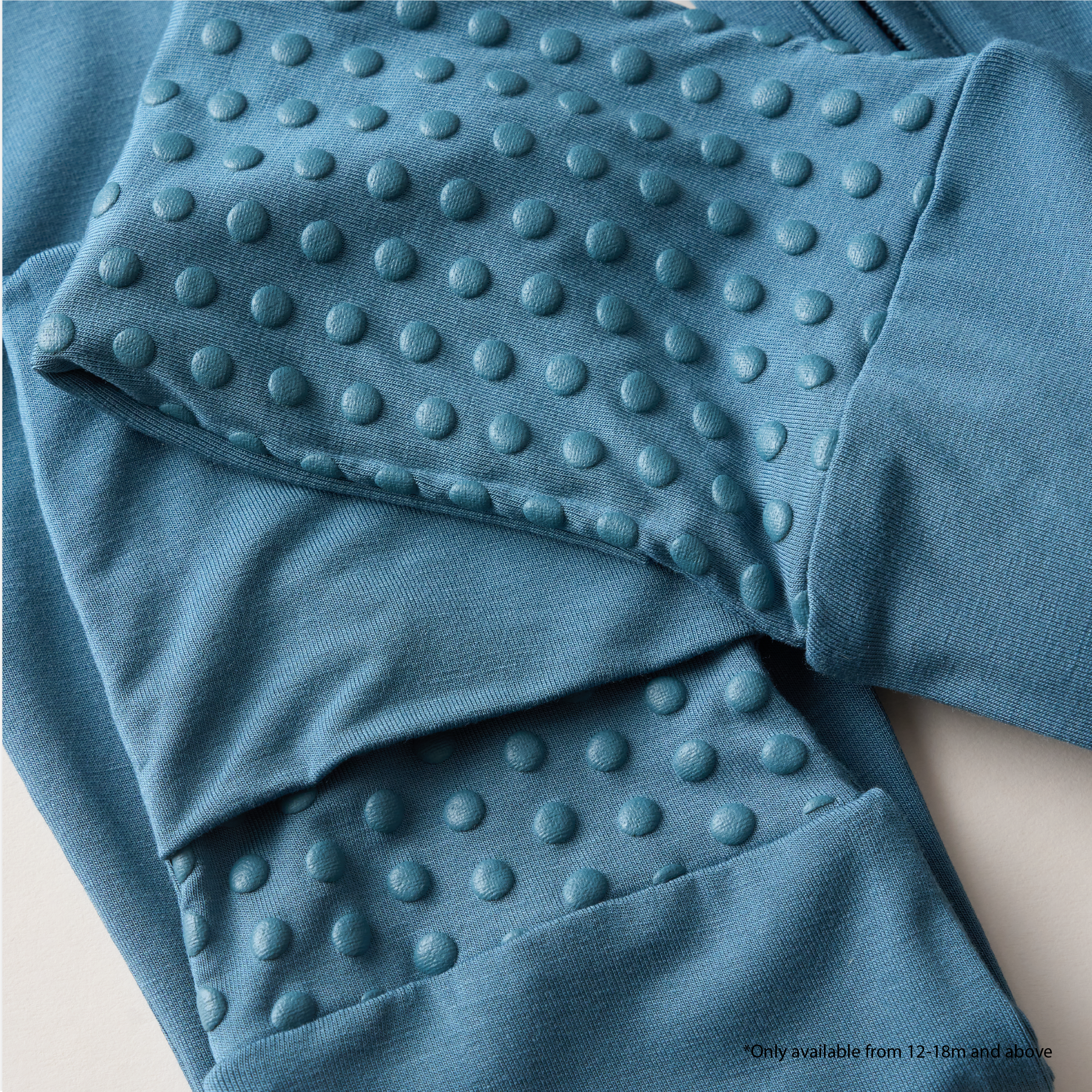 Organic Bamboo Baby Sleepsuit -  Ocean Pine