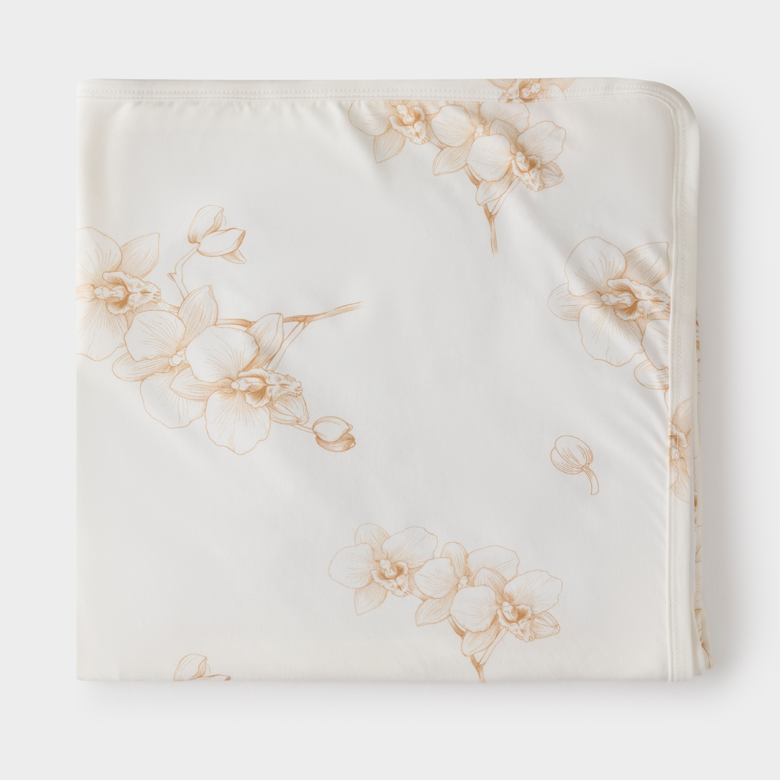 Organic Bamboo Swaddle - Orchid