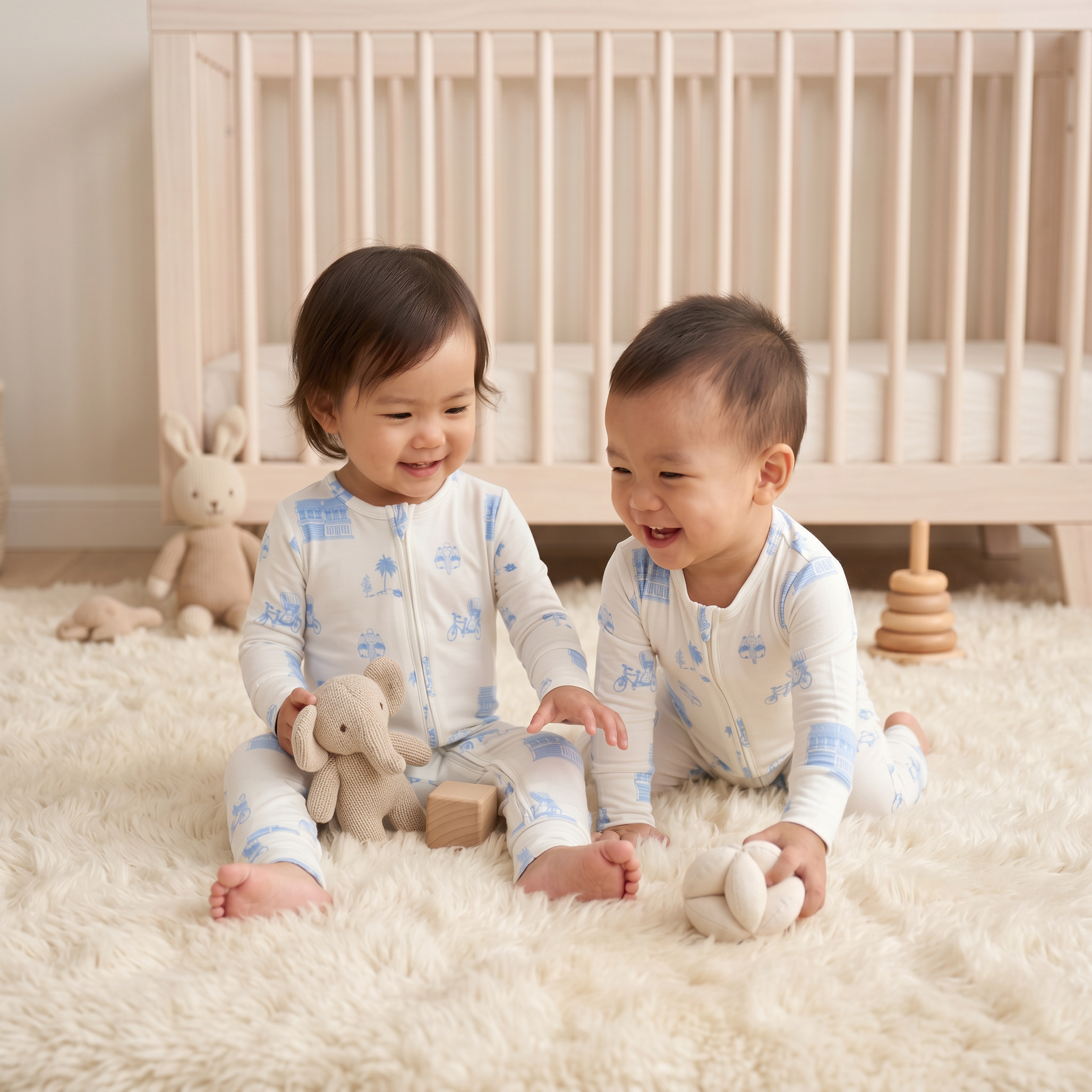 Organic Bamboo Sleepsuit -  Nanyang